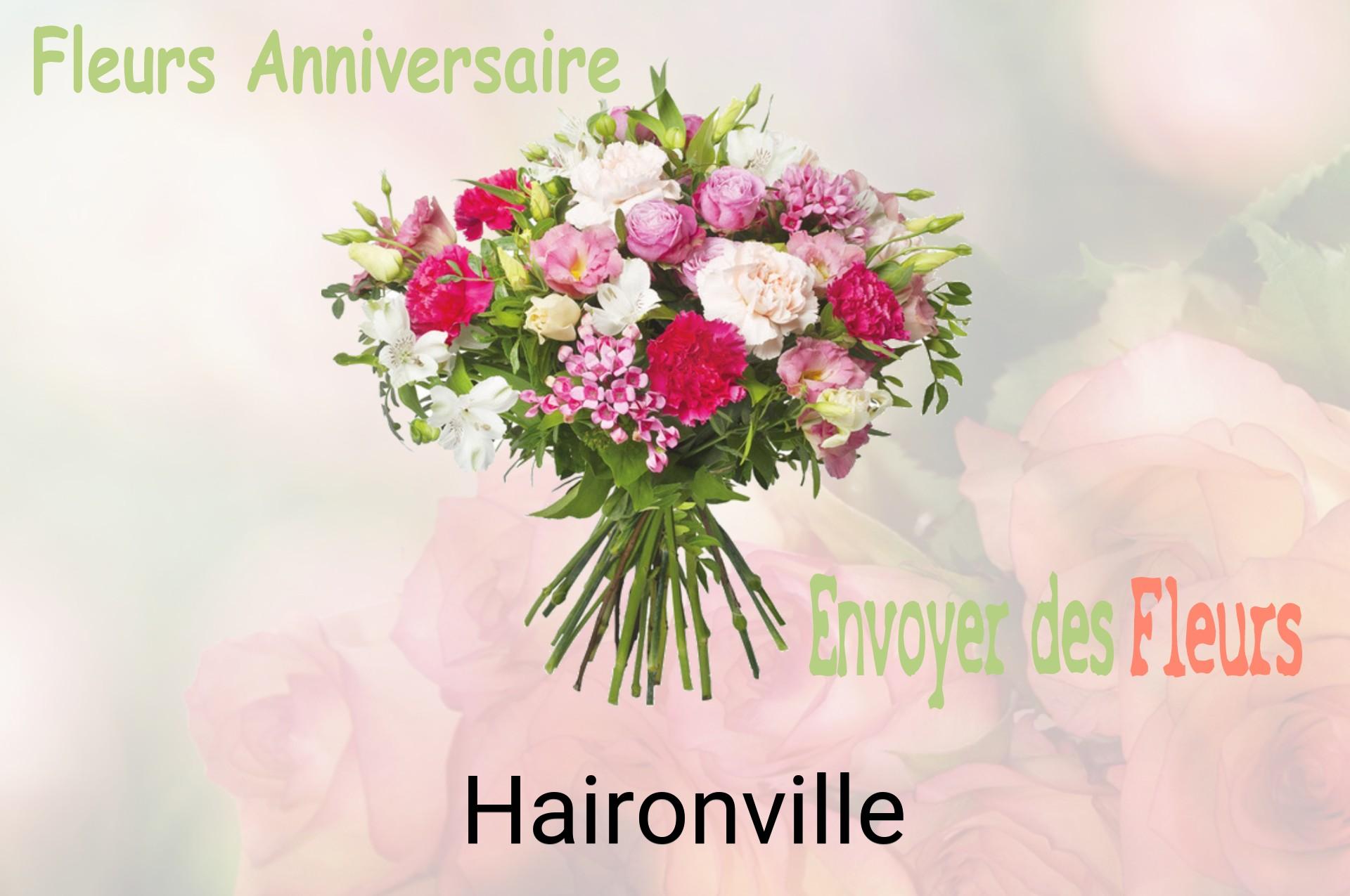 Bouquet de fleurs d’anniversaire livré à Haironville